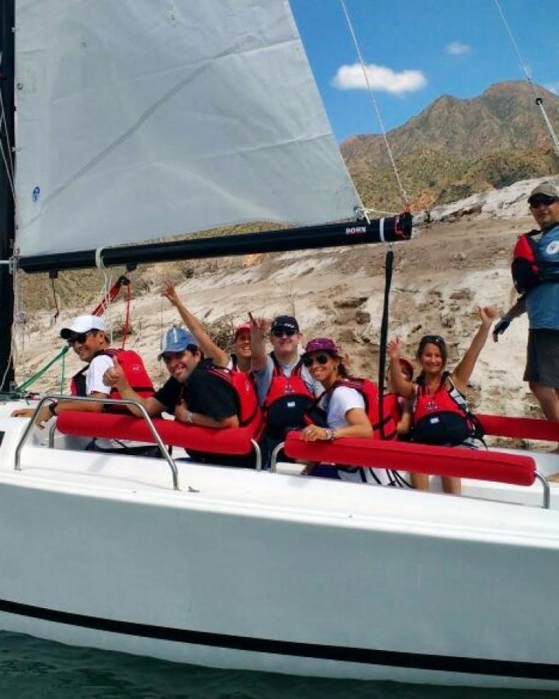 Velejando pelos Andes