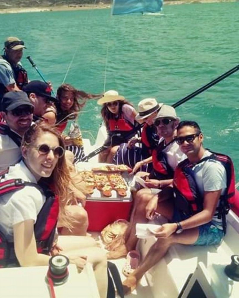 Velejando pelos Andes