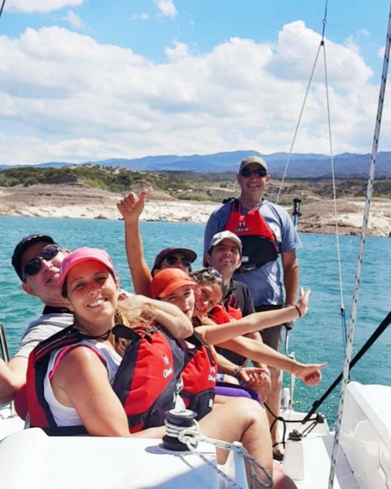 Velejando pelos Andes