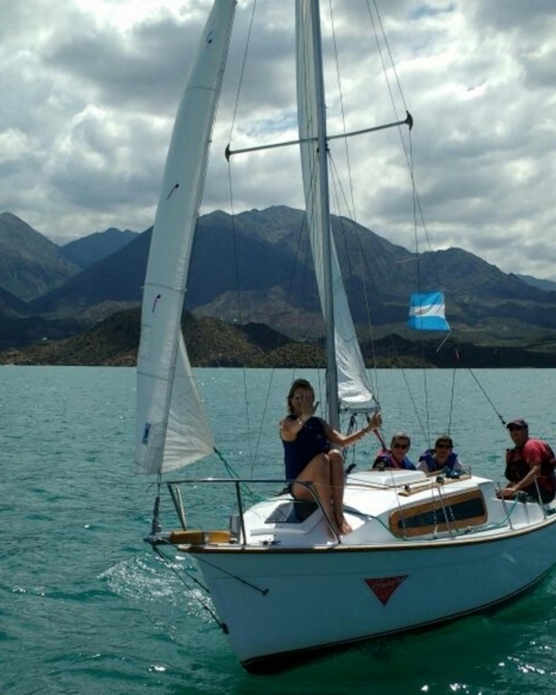 Velejando pelos Andes