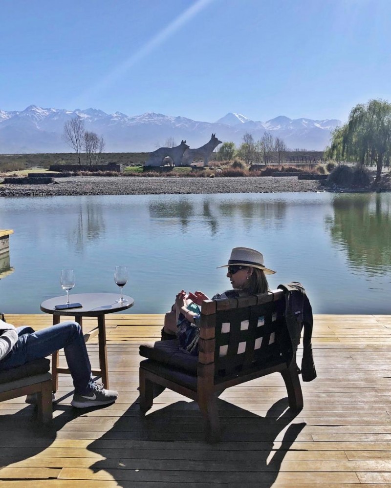 Pôr do Sol no Valle de Uco com Huentala Wines