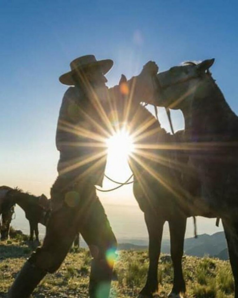 Cavalgada pelos Andes