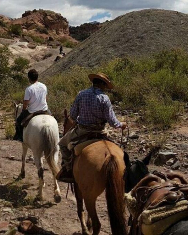 Cavalgada pelos Andes