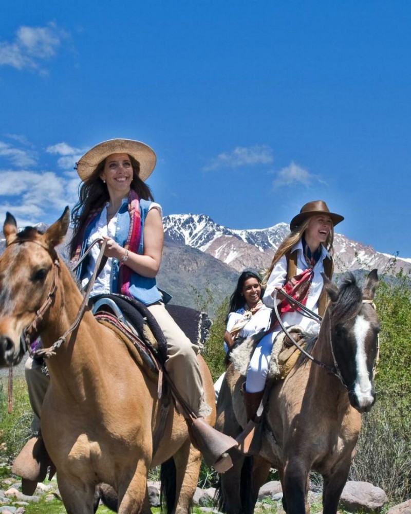 Cavalgada pelos Andes