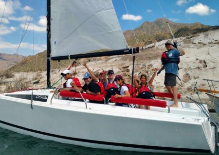 Velejando pelos Andes