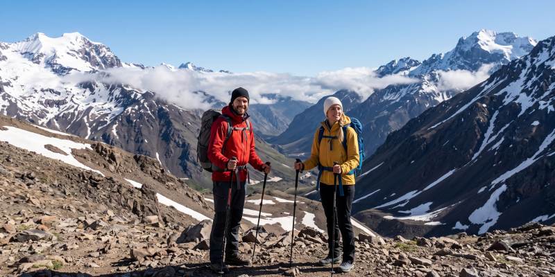 Trekking Parque Cordón del Plata: Las Veguitas e Acampamento Base