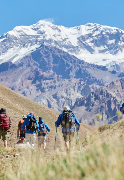 Trekking na Cordilheira dos Andes