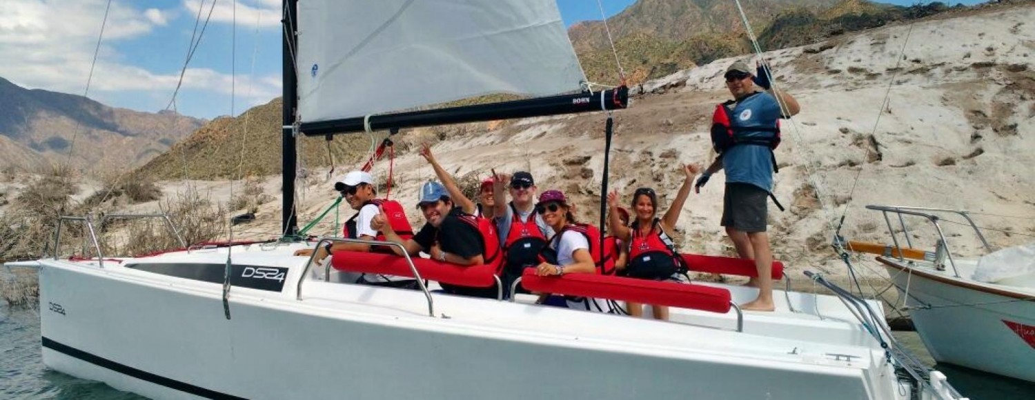 Velejando pelos Andes