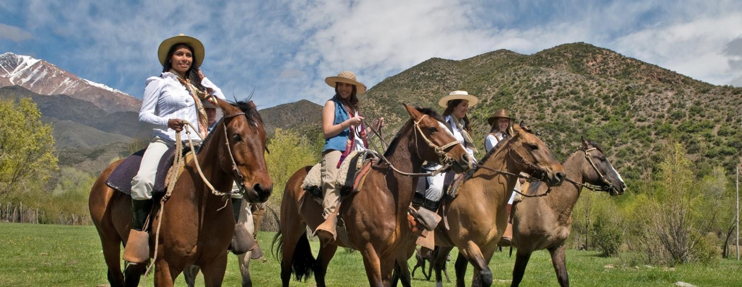 Cavalgada pelos Andes