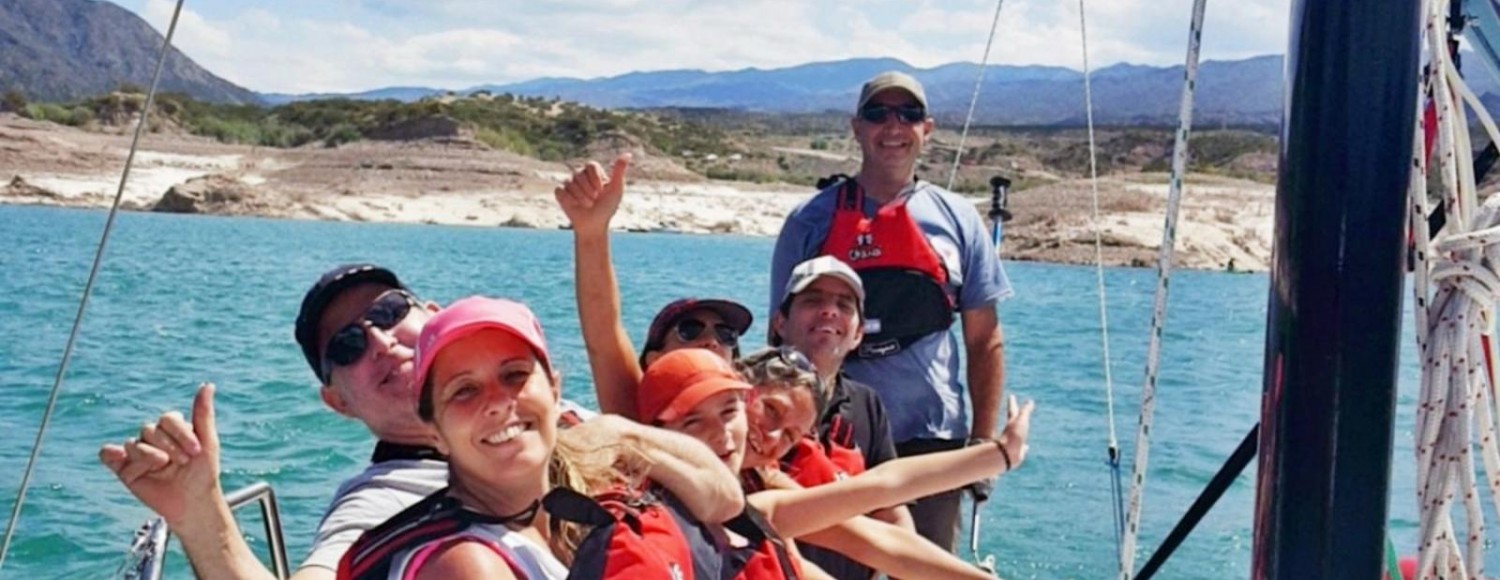 Velejando pelos Andes