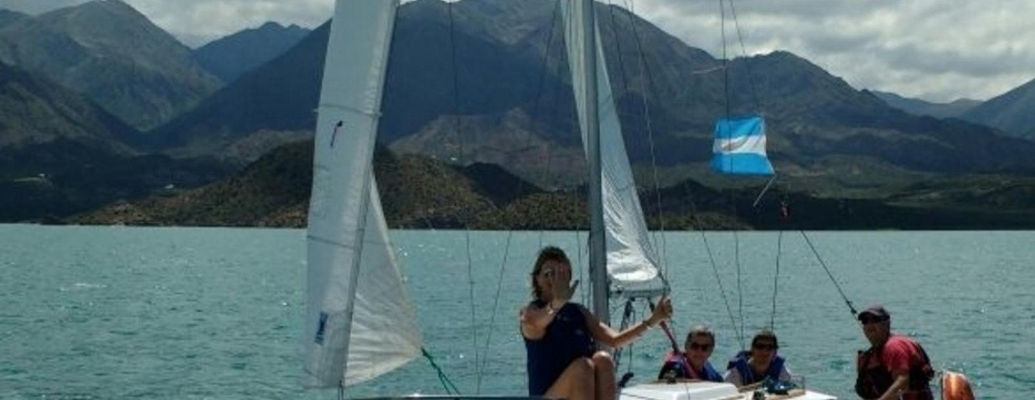 Velejando pelos Andes