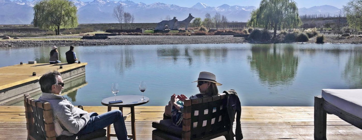 Pôr do Sol no Valle de Uco com Huentala Wines