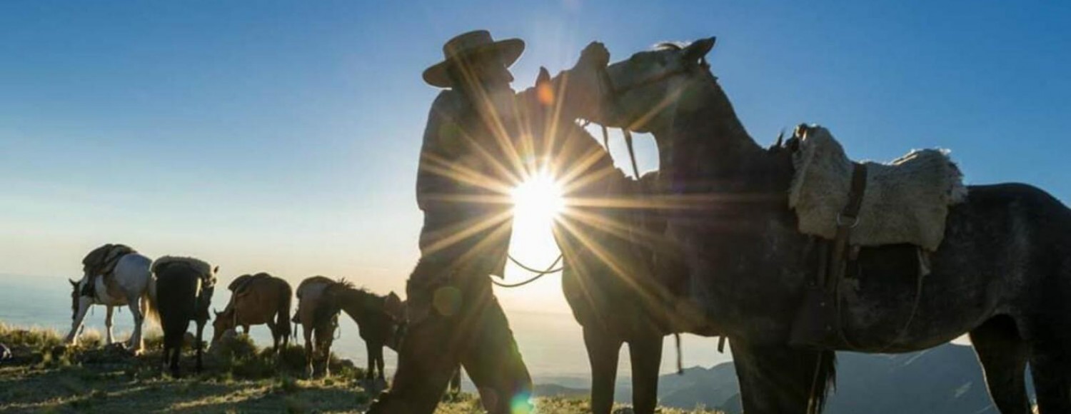 Cavalgada pelos Andes