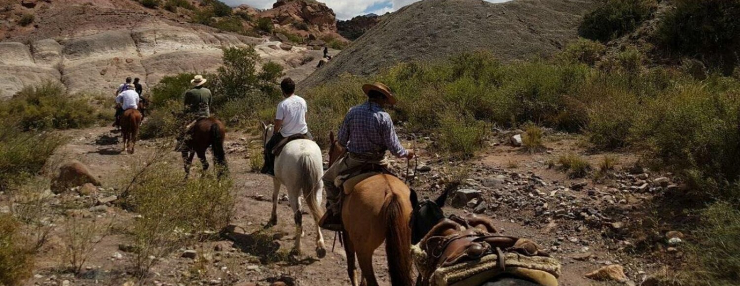 Cavalgada pelos Andes