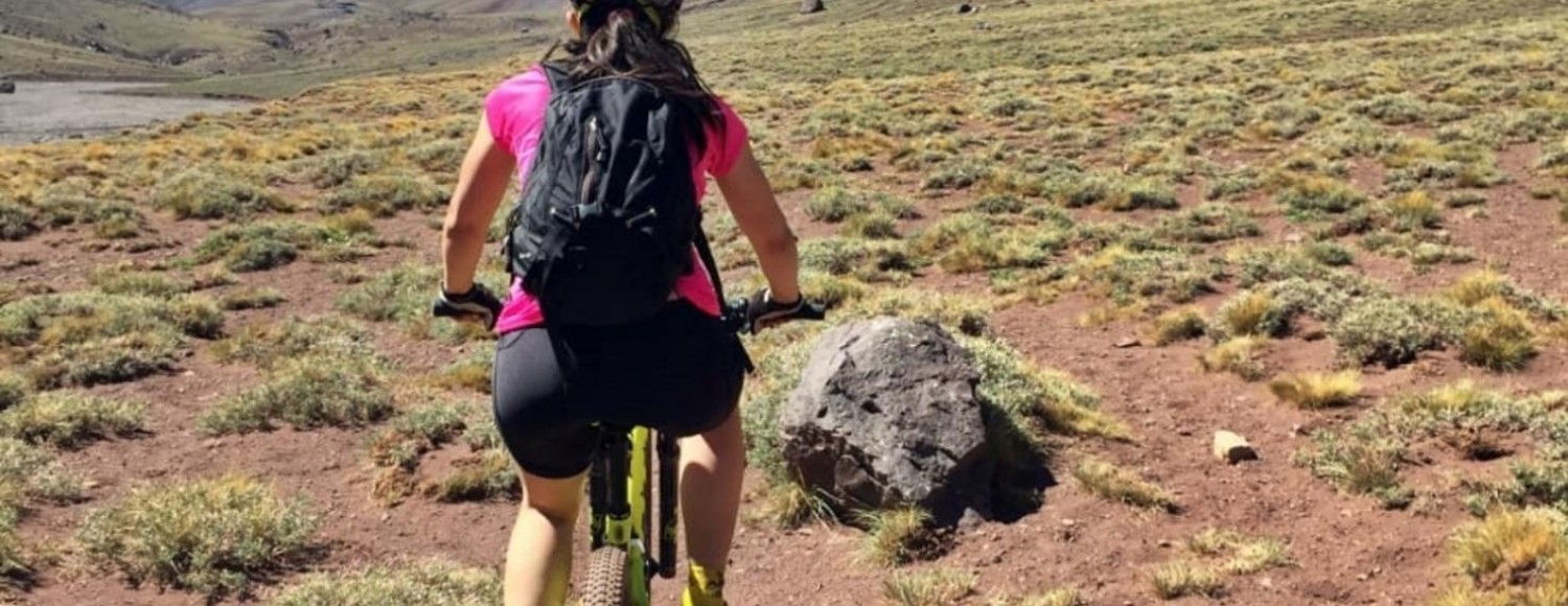 Mountain bike por Quebrada de Matienzo