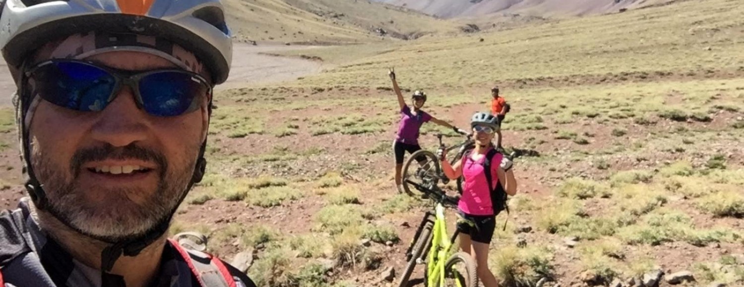 Mountain bike por Quebrada de Matienzo