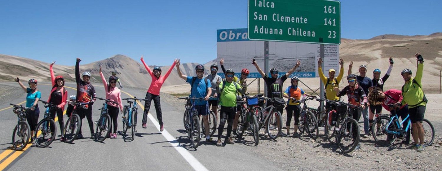 Travessia Sul dos Andes em Bicicleta